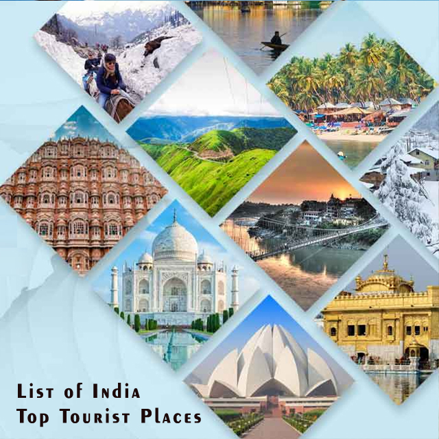 List of India Tourist Places
